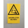  Akkumulátor helyiség!