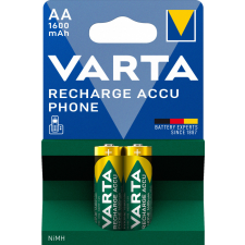  Akkumulátor Varta Phone AA/ceruza 1600 mAh 2db 58399201402 ceruzaelem