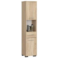 Akord Fin Fürdőszoba Polc 30 2a 1f 1ny 140cm Sonoma fürdőszoba bútor