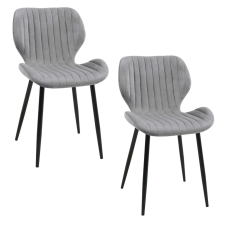 AKORD Furniture Factory 017 Étkezőszék szett 2 db - szürke bútor
