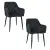 AKORD Furniture Factory 030 Étkezőszék szett 2 db - fekete