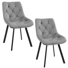 AKORD Furniture Factory 033 Étkezőszék szett 2 db - szürke bútor