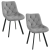 AKORD Furniture Factory 033 Étkezőszék szett 2 db - szürke