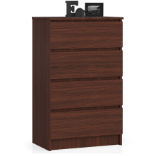 AKORD Furniture Factory 4 fiókos komód P99_60 - wenge bútor