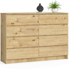 AKORD Furniture Factory 8 fiókos komód P99_138 - tölgy bútor