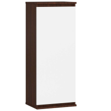 AKORD Furniture Factory Fali Szekrény - Vitrin W40 Clp Wenge / Fehér bútor