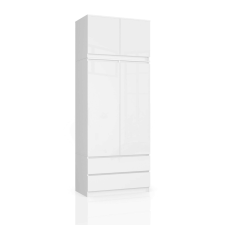 AKORD Furniture Factory Gardróbszekrény bővítéssel P234_90 - fényes fehér bútor