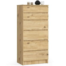 AKORD Furniture Factory K60 Komód 6f Clp Artisan Tölgy bútor