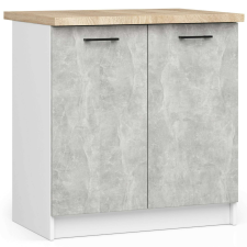 AKORD Furniture Factory OLIVIA Alsó Konyhaszekrény munkalappal P85_80 - beton bútor