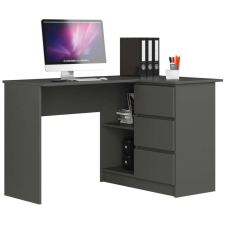 AKORD Furniture Factory Sarok Íróasztal B16 Clp Jobb Szürke íróasztal
