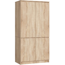 AKORD Furniture Factory Szekrény s90 4d clp sonoma 4d clp sonoma bútor