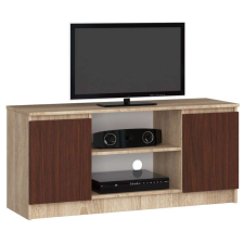 AKORD Furniture Factory TV állvány P55_120 - sonoma-wenge bútor