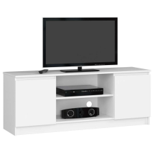 AKORD Furniture Factory Tv Szekrény 140 cm 2a 1p Fehér bútor