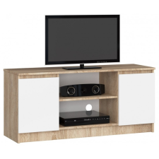 Akord Furniture TV állvány 120 cm - Akord Furniture - sonoma tölgy / fehér bútor