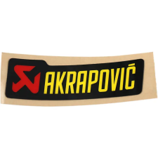 Akrapovic hőálló matrica 90x26mm Akrapovic Kipufogók és alkatrészeik Tömítések, tűzkarikák egyéb motorkerékpár alkatrész
