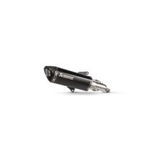 Akrapovic Slip-on kipufogó Akrapovic Honda Forza 350 2024 után fekete egyéb motorkerékpár alkatrész