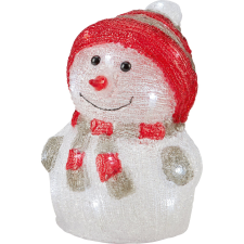  Akril hóember LED színes karácsonyfa izzósor