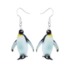  Akril pingvines fülbevaló fülbevaló