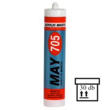  Akril Tömítő Festhető Fehér 310 Ml May705 - Karton barkácsolás, csiszolás, rögzítés
