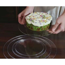  Akril Tortaalátét - 5db-os 20 cm sütés és főzés