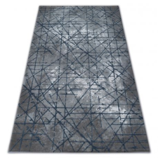 Akril valencia szőnyeg 3949 INDUSTRIAL szürke / kék 80x150 cm lakástextília