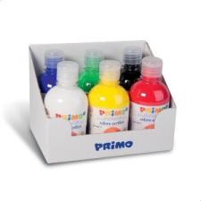 Akrilfesték PRIMO 6x300 ml készlet, 6 színben, áramlásszabályozó kupakkal akrilfesték