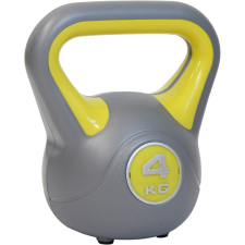 Aktivsport kettlebell 4 kg műanyag bevonattal kettlebell