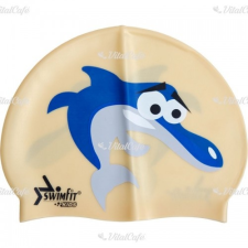 Aktivsport Úszósapka Swimfit delfines narancssárga úszófelszerelés