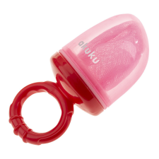 AKUKU etetőháló 1db pink-piros babaétkészlet