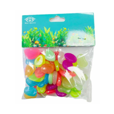  Akváriumi dekoratív világító kavicsok ,foszforeszkálós - 100g akvárium dekoráció