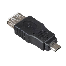 Akyga AK-AD-08 USB-A (anya) - microUSB (apa) adapter kábel és adapter