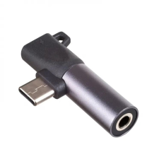 Akyga AK-AD-62 USB type C / USB type C / Jack 3.5mm adapter kábel és adapter