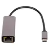 Akyga AK-AD-65 USB C apa - RJ45 anya Adapter
