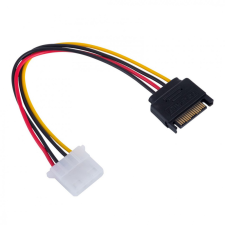 Akyga AK-CA-11 SATA (m) / Molex (f) 15cm kábel és adapter