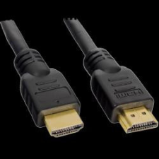 Akyga AK-HD-200A HDMI (apa - apa) kábel 20m - Fekete kábel és adapter