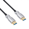  Akyga AK-HD-400L HDMI ver. 2.1 optikai AOC cable 40m Black/Grey