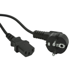 Akyga AK-PC-01A Power Cable PC 1.5m Black kábel és adapter