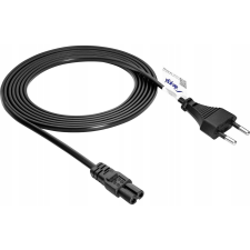 Akyga AK-RD-02C 220V Hálózati tápkábel 3m - Fekete (AK-RD-02C) kábel és adapter