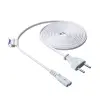 Akyga AK-RD-07A IEC C7 tápkábel 3m - Fehér