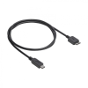  Akyga AK-USB-44 micro USB B 3.0/USB type C cable 1m Black