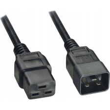 Akyga Áram Csatlakozókábel 3 m Fekete (AK-UP-07) kábel és adapter