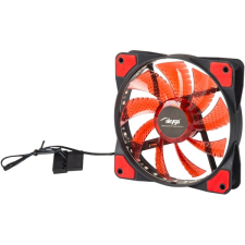 Akyga AW-12E-BR System Fan 12cm Red LED (AW-12E-BR) hűtés
