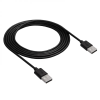 Akyga Cable USB A / USB A 1.8m AK-USB-11