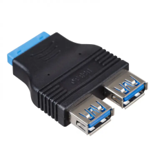 Akyga goldpin ATX / 2xUSB 3.0 adapter - AK-CA-58 kábel és adapter