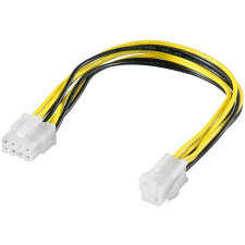 Akyga - Power cable P4 4pin-F/P8 4+4 pin-M 15cm - AK-CA-10 kábel és adapter