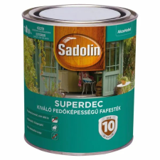 Akzo Sadolin superdec vizes fedőlazúr 0,75 l svédvörös favédőszer és lazúr