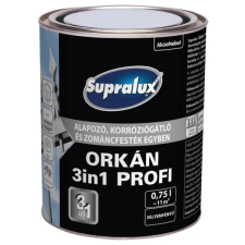 Akzo Supralux orkán profi fémfesték 0,75 l szürke zománcfesték