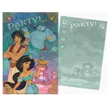 Aladdin Disney Aladdin party meghívó party kellék