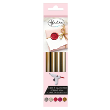 Aladine Antik arany színű pecsétviasz rúd - Antique Gold - Wax Stick (4 db) pecsételés