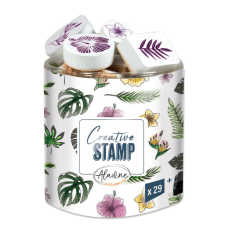 Aladine Dekor gumibélyegző - Jungle - Creative Foam Stamps (1 csomag) kreatív és készségfejlesztő